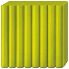 Pasta de modelagem - Fimo - Efeito Metálico - Verde 827 - 57 g - Brilho cintilante