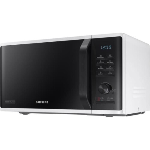 Samsung Microondas solo 23L - SAMSUNG - MS23K3555EW - Blanco - Control electrónico + botón - Función mantener caliente 2