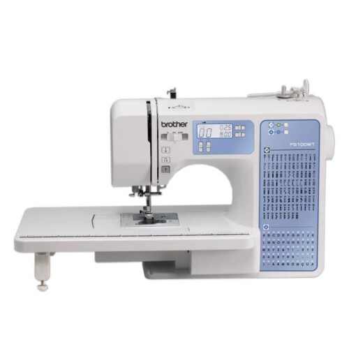 Brother BROTHER FS100WT Electronic Sewing Machine – 100 counts 1