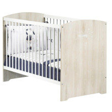 Letto per bebé a sbarre - 120 x 60 cm - Babyprice Smile - Faggio
