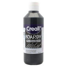 Taulumaalaus - CREALL - 34004 - Pullo 250ml - Väri Musta - Matte Pintamaalaus