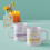 4 Transferblätter für Mug Press - Violett + Grau 2
