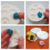 2 moldes de silicone para guloseimas de massa de modelar 2