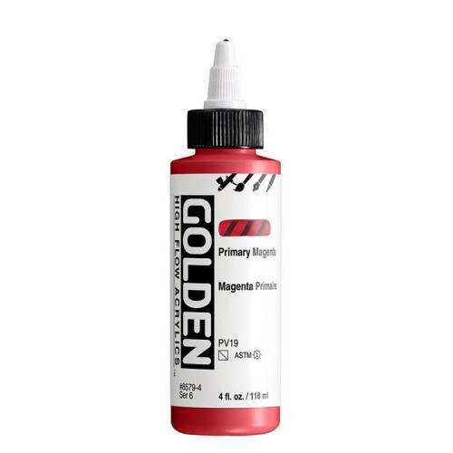 GOLDEN 119 ml HIGH FLOW Magenta Primär - S6
