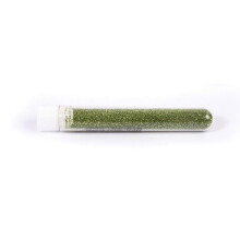 Purpurina en polvo biodegradable 2,7 g - verde caqui