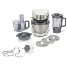 Robot de cozinha multifuncional KENWOOD Prospero KHC291A.H0WH - Liquidificador, Tigela multifuncional, 3 discos, Espremedor de frutas Tigela em inox