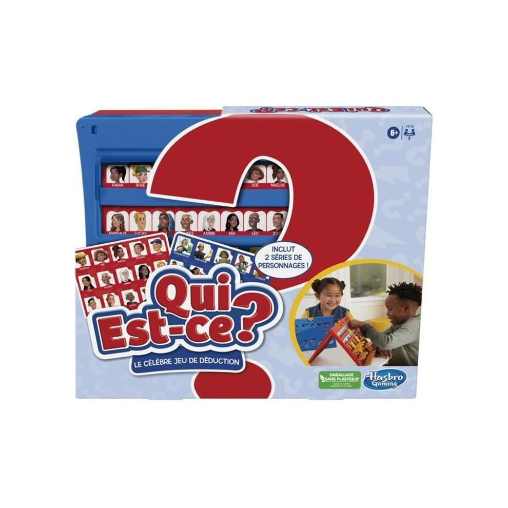 Hasbro Who Is It? Classic, Board Game For Children From 6 Years Old, 2 Players