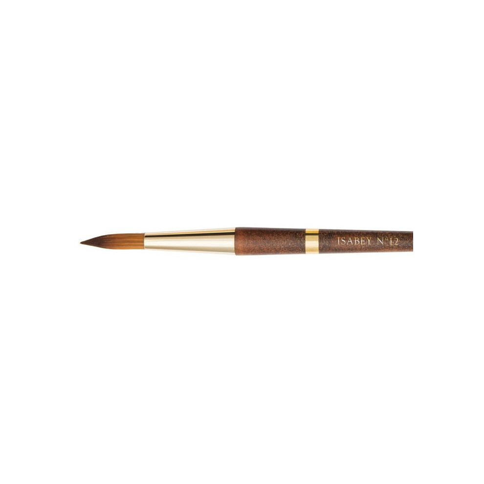 Isabey Brush - Isaqua - No. 12 - Synthetic Fibers - Watercolor - Mixed