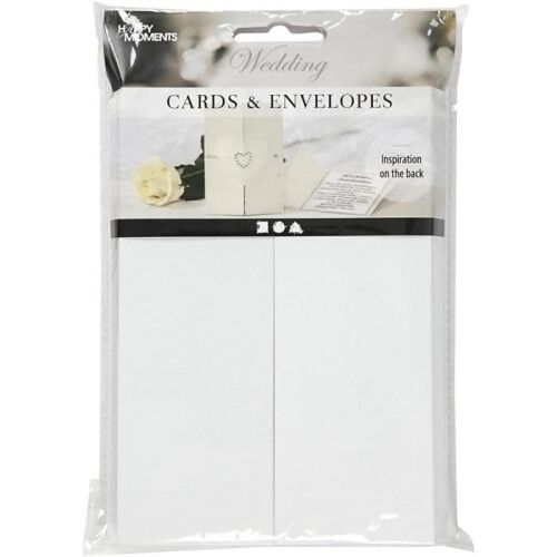 Cartões dobros e envelopes com acabamento perolado. ref 23044 1
