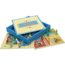 Der Spielbaum - 66310 - Spiel der kleinen Pferde und Gans - Holzbox