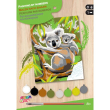 Pintura em número para iniciantes Koalas