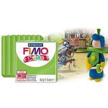 Muovailuvaha - STAEDTLER - FIMO KIDS - Sitruunankeltainen - 42 g - Suositellaan yli 3-vuotiaille
