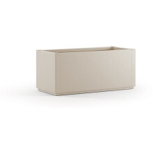 STEFANPLAST Blumentopf/Jardinière ETHICA rechteckig 80 L - 80x36xh 35 cm - Kreide