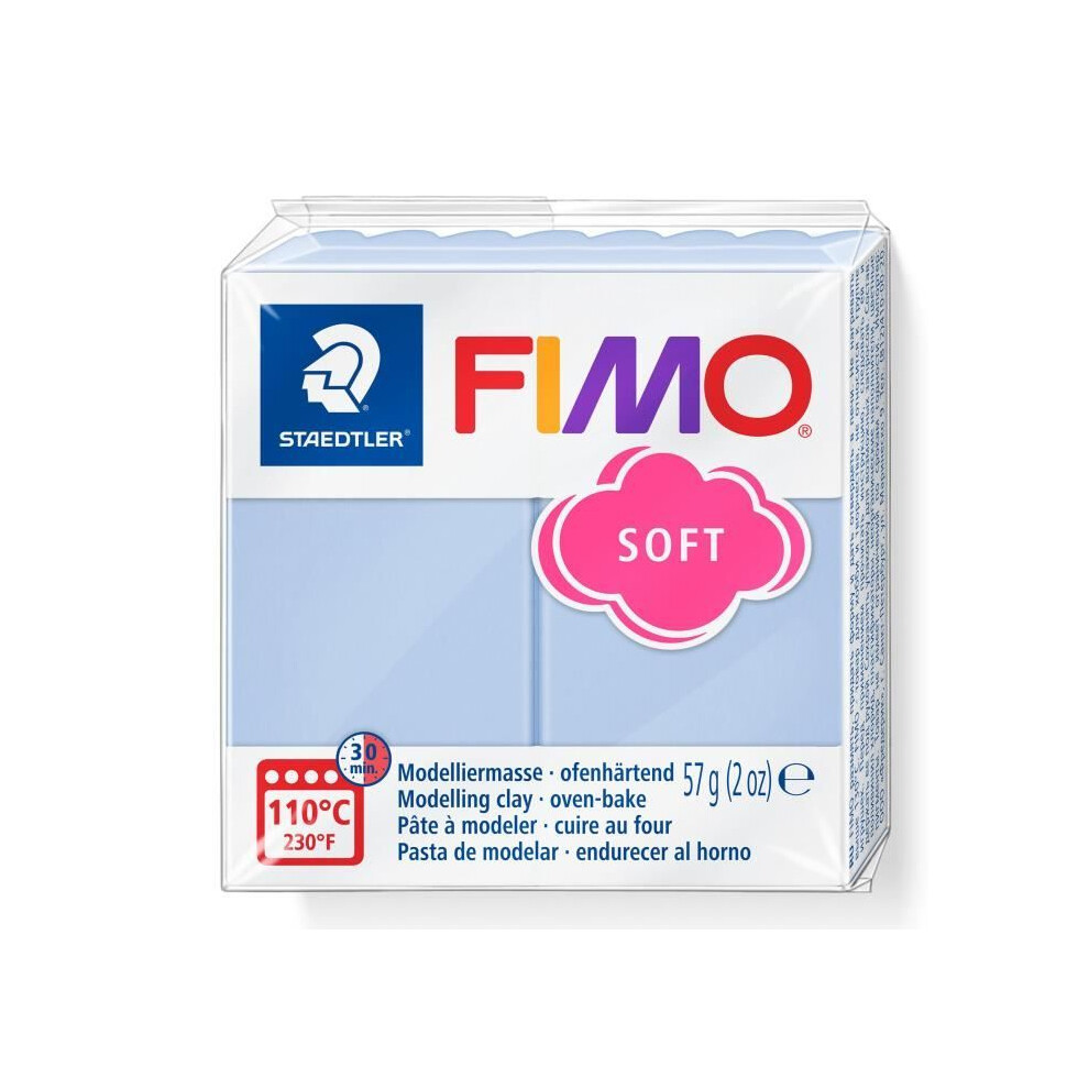 Staedtler Modeling Clay - Fimo Soft - Perfect For Beginners - Soft And Easy To Knead Blue