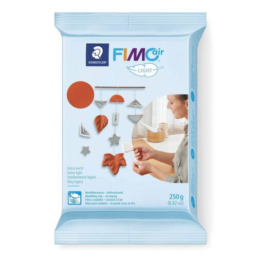 Staedtler 2 paste polimeriche Fimo Air Light 250 g Bianco + Terracotta 1
