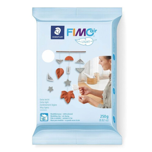 Staedtler 2 paste polimeriche Fimo Air Light 250 g Bianco + Terracotta 2