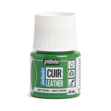 Pintura em couro - PEBEO - Setacolor - 45 ml - Verde Cacto - Acrílico