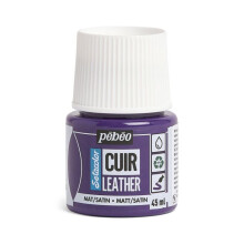 Pintura para couro - Setacolor - Violeta Berinjela - 45 ml - Acrílico - Mistura