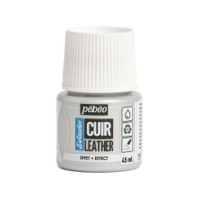 Tinta para couro - PEBEO - Setacolor - Metal Prateado - 45 ml - Várias cores disponíveis