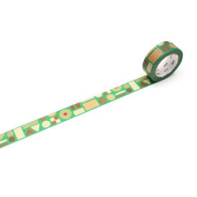 Cinta de papel decorativa - MASKING TAPE - MT EX - Motivo geométrico - Para niños - Unisex