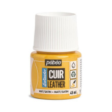 Pintura de couro - PEBEO - Setacolor - Amarelo Girassol - 45 ml - Acrílico