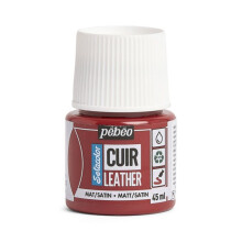 Tinta para couro - Setacolor - Vermelho Profundo - 45 ml - Acrílico - Misto