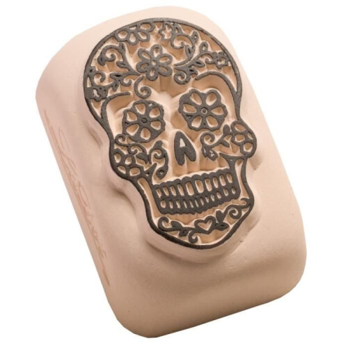 Temporary Tattoo - LaDot - Medium - Voodoo Skull Design - Waterproof - Unique