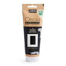 Pintura acrílica - Preto Marfim - 40 - Alta viscosidade - Pébéo - Acrílicos Origin - 120ml