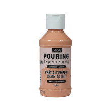 Pintura Acrílica - Pébéo - Pouring - 118 ml - Rosa Retrato - Mistura