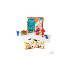 Gouache - Pébéo - Graphic puzzle - Water-based paint - Set of multiple colors - For adults and children