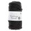 Ovillo de cuerda de algodón 25 m - Negro 1