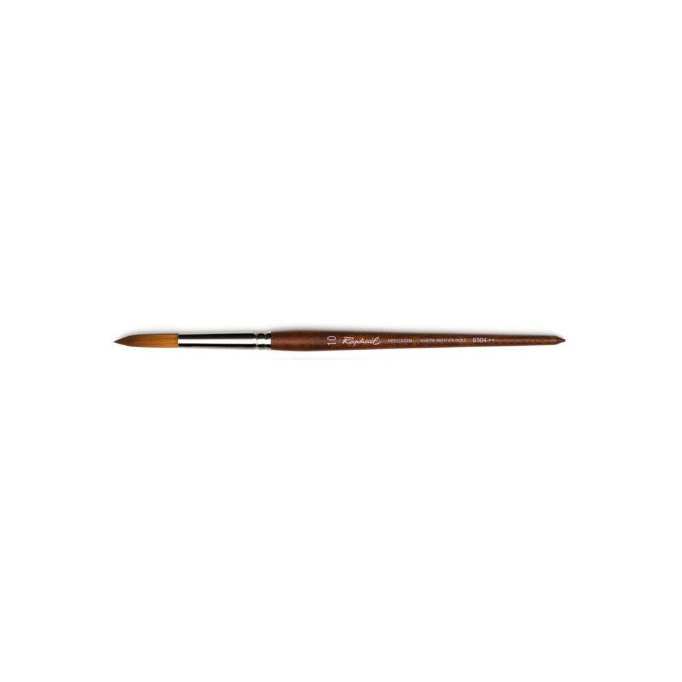 Brush - Round - Watercolor - Precision - Raphaã«L - Series 8504 - No. 10 3046450034773