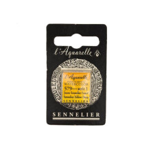 Acuarela - Sennelier - S1 - Amarillo profundo (579) - Media pastilla - Alta calidad