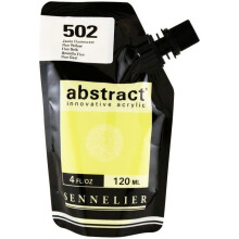 Tinta Acrílica - Sennelier - Abstract - 120ml - Amarelo Fluorescente - Acabamento Fosco