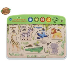 Juguete interactivo de madera - VTECH - Mi Primer Animal Puzzle - FSC