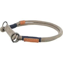 Collare semi-estrangolatore TRIXIE BE NORDIC - Cuoio - L-XL 55 cm - ø 10 mm - Grigio