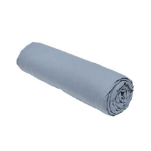 TODAY Essential fitted sheet - 140 x 190 cm - 2 people - 100% plain cotton - Denim