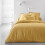 TODAY Essential fitted sheet - 140 x 190 cm - 2 people - 100% Plain cotton - Ocher 2