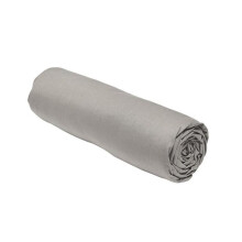 TODAY Essential fitted sheet - 140 x 190 cm - 2 people - 100% Plain cotton - Dune