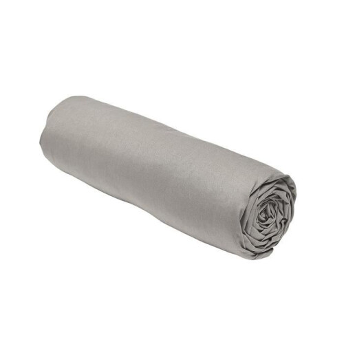 TODAY Essential fitted sheet - 140 x 190 cm - 2 people - 100% Plain cotton - Dune