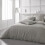 TODAY Essential fitted sheet - 140 x 190 cm - 2 people - 100% Plain cotton - Dune 2