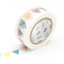 Cinta de enmascarar MT EX 1,5 cm Banderas