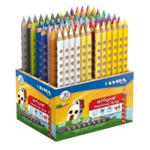 CRAYONS DE COULEUR GROOVE, MINE: 4,25 MM, 96 AS…