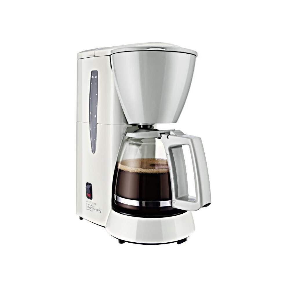 Melitta Single 5 M720-1/1 White Coffee Maker - 8 Cup Filter 650W