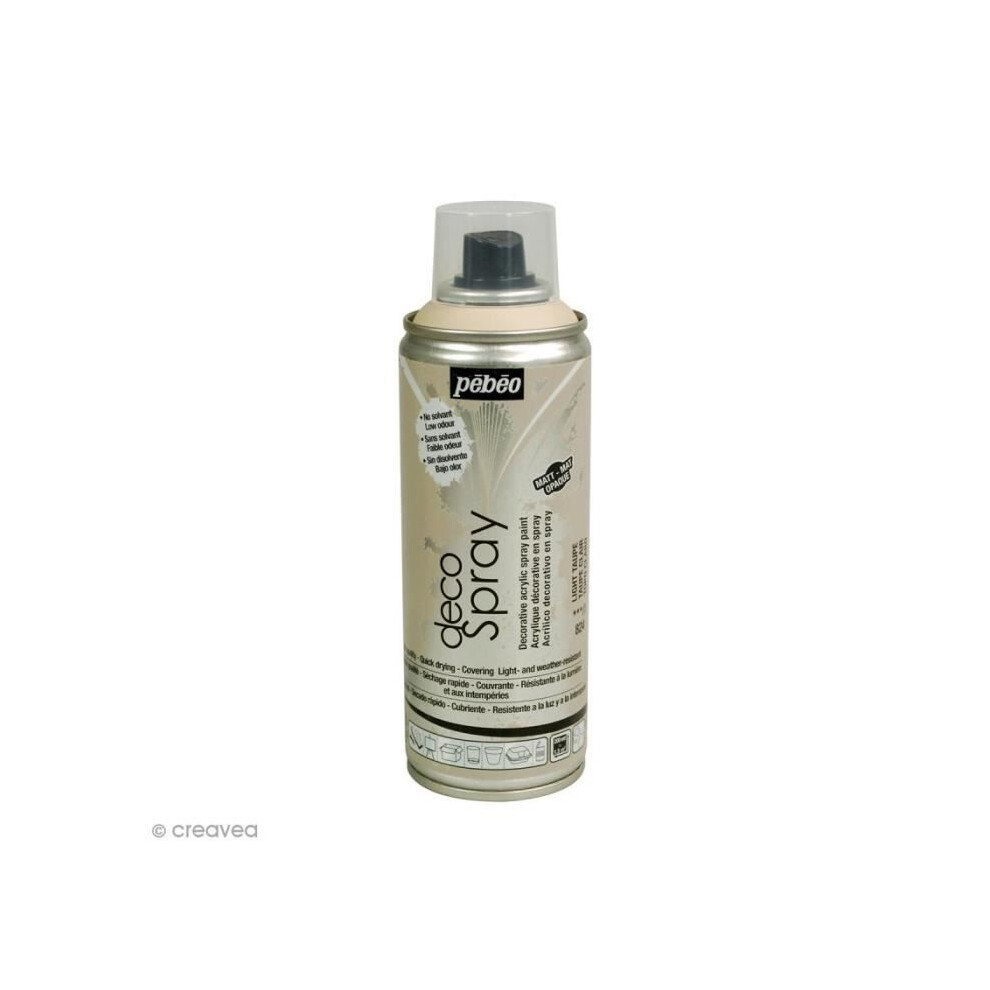 Spray Paint - Pã©Bã©O - Decospray - Light Taupe Gray - 200 Ml - Creative Hobbies 3167860938243