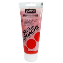 PÉBÉO GOUACHE PAINT 1 TUBE OF 100 ML RED C…