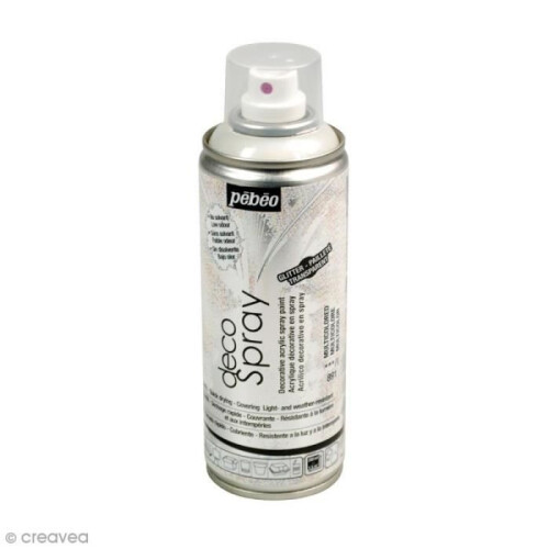 Sprayfarbe - Pébéo - DecoSpray - Multicolor-Glitzer - 200 ml - Basteln