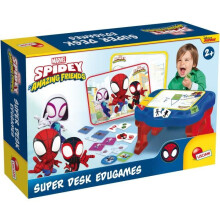 Bureau d'attività per bambini - Spidey Super desk - Giochi educativi - LISCIANI