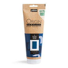 Tinta acrílica - Azul cerúleo - 20 - Alta viscosidade - Pébéo - Acrylique d'origine - 240ml
