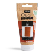 Tinta acrílica - Cobre - 43 - Alta viscosidade - Pébéo - Origin acrílicos - 60ml